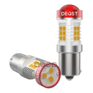 ����� ������������ S25 P21W Amber BA15s 12-24V 5,5W Amber 1300lm 2�� Deqst 241002 241002 ����