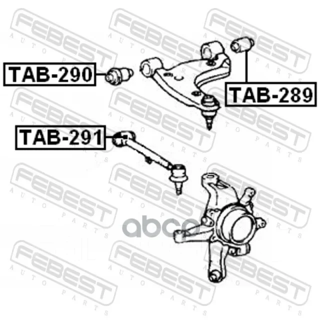 ����������� Febest TAB-291 TAB291 ����