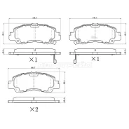 ������� ��������� (�������) Mitsubishi Eclipse Cross 17- SAT ST280163, �������� ST280163 ����