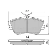 ������� ��������� ����� WV Transporter T4/Multivan 90-03 (R15) SAT ST701698151J ST701698151J ����