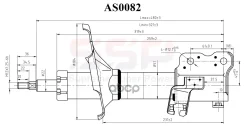 ����������� (334223/54303-0E510) SSP AS0082 AS0082 ����