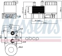 ���������� ����� FORD Transit Connect (TC7) (02-) 1.8 Di Nissens ���. 90696 90696 ����