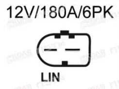 ��������� MercedesBenz 180A 6PK 2 �������� BSS LIN IDE (JL2072) A0009067900 ����