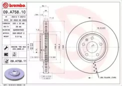 ���� ��������� UV Coated | ����� | Brembo 09A75811 09A75811 ����