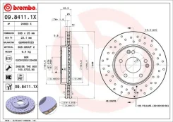 09.8411.1X_���� ���� 0984111x Brembo 0984111X ����