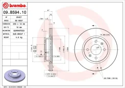 ���� ��������� 09b59410 Brembo 09B59410 ����