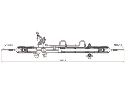 ����� ������� Toyota Camry (XV30) 01-06 / Lexus ES 01-06 (����� ����) SAT ST-44250-33320 ST4425033320 ����