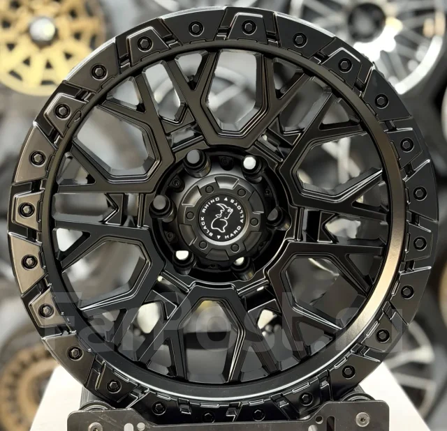 MLJ Black Rhino Diamante. 9.0x17", 6x139.7, ET-12, �� 108,1���. ����