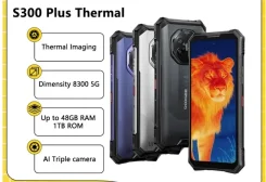 Doogee S300 Plus. �����, 1 ��, ����������, 3G, 4G LTE, 5G, Dual-SIM, ����������, NFC ����