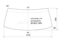 ������ ������� Mercedes-Benz E-Class 75-86 5320AGNBLLFW ����