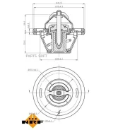��������� SEAT Ibiza 06- NRF 725065 725065 ����