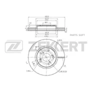���� ����. �����. Honda Accord 14- Zekkert BS-6069 BS6069 ����