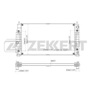 �������� ���������� ��������� Chrysler 300 M (LR) 98- Zekkert MK-1233 MK1233 ����