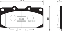 ������� ���������, �������� (SB) Sangsin brake ���. SP1486 SP1486 ����