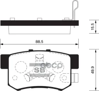 ������� ��������� ������ (HO) Sangsin brake ���. SP2116 SP2116 ����