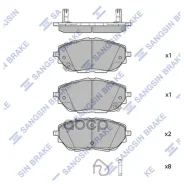 ������� ��������� �������� Toyota C-HR 18- Sangsin brake ���. SP4213 SP4213 ����