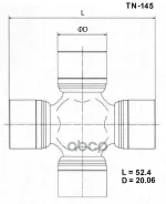 ���������� ���������� ���� 52.80�20.06 TOYO ���. TN145 TN145 ����