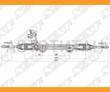 ����� ������� Hyundai Elantra 11- LHD [ST565003X001] ST565003X001 ����