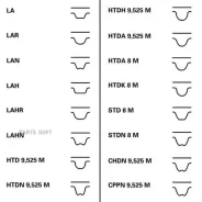 ������ ��� Mitsubishi Lancer, COLT/Chevrolet AVEO, Kalos, Spark 1.2-1.6L 2000= 109�. Contitech CT1008 Contitech CT1008 CT1008 ����