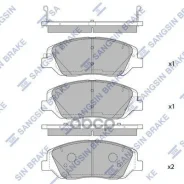 ������� ��������� ����� Hyundai Santa FE 12-/KIA Sorento 12- Sangsin brake ���. SP4102 SP4102 ����
