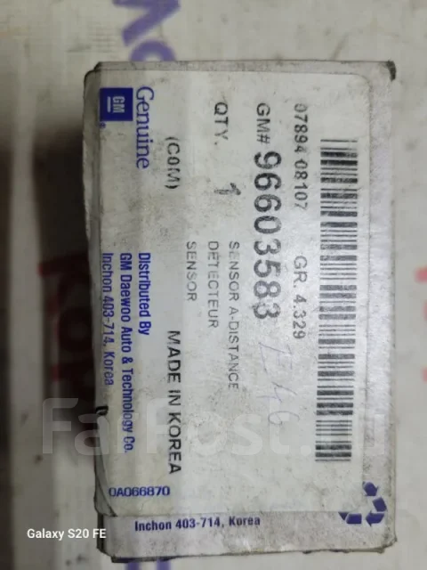 ������ Chevrolet Lacetti 96603583 96603583 ����