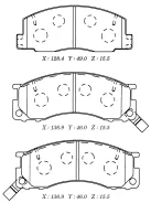 ������� ��������� �������� ���. Toyota Previa 2.4i 90-96 D2106M MK Kashiyama D2106M D2106M D2106M ����