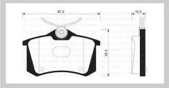������� ��������� �������� VW GolfII/III/Passat 1.6-2.8/1.9TDi 88-99 SP1391 Sangsin SP1391 SP1391 SP1391 ����