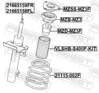 ������� �������� Febest 21115-002F 21115-002F 21115002F ����