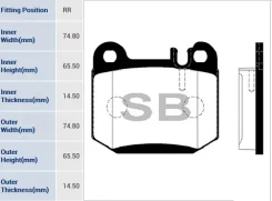 ������� ��������� �������� MB W163/55AMG 3.5-5.5/4.0CDi 98 SP1930 Sangsin SP1930 SP1930 SP1930 ����