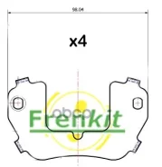 �������� ��������������� ��������� ������� (4��. ) BMW 325i 2.5 2000-2005 Frenkit ���. 940032 940032 ����
