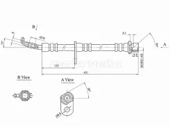 ����� ��������� (�������/ ������) Toyota Corolla (E100, E110) 91-02 / Sprinter 91-02 ST-32-0374, ������ �������� ST320374 ����