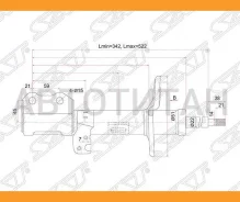 ������ �������� Toyota Allion/Premio 07- RH [ST4851080375], ������ ST4851080375 ����