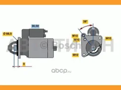 ������� 12V 0.85KW Bosch 0986010310 0986010310 ����