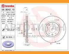 ���� ��������� MADA MX-5 05- �������� ����. D=290��. 24012202491, 09B04211, 370308200, DF6068, N12Y3325X, NF4Y3325X, N12Y3325XB, N12Y3325XA Brembo 09B...