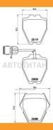 ������� �������� �. Audi A8 2.8-6.02.5TDi3.3TDi 98-99 752 12763 012B-SX ! Brembo P85054 P85054 ����