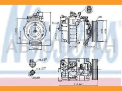 ���������� ������������ Nissens 89210 89210 ����