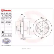 ���� ��������� UV Coated | ��� | Brembo 08916321 Brembo 08916321 08916321 ����