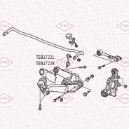 ���� ������������� ������ R Honda CR-V 07- Tatsumi TEB1722R TEB1722R ����