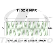 ������� ��� �������� + 50 ��. - (TI); TI SZ 010FR (Front RH) Jimny RHD [JP] JB23/JB33/JB43 (98-) H = 415 mm. [� ���� � TI SZ 010FL] Trustauto TISZ010F...