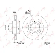���� ��������� �������� BN-1634 Lynxauto BN1634 ����
