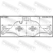 ������� ��������� �������� BMW 1901-G30F Febest 1901-G30F 1901-G30F 1901G30F ����
