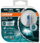 ����� ���������� Cool Blue Intense Next Gen H4 12V 55W 1650/1000lm P43t 5000K (�-�� 2��) 64193CBN-HCB Osram 64193CBN-HCB 64193CBN-HCB 64193CBNHCB ����
