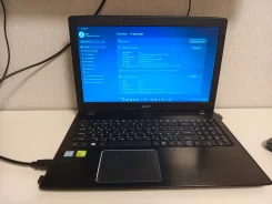 Acer TravelMate. 15.6", 2,4����, ��� 24 ��, ���� 1 500���, WiFi: 1, Bluetooth: 1, ����������� �� 1��. ����