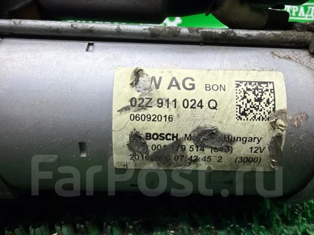 ������� Volkswagen 02Z911024Q 02Z911024Q ����