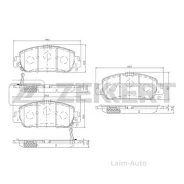 ������� ����. ����. ������. Honda Accord VIII 13- BS2170 ����