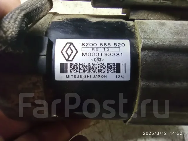 ������� Renault Duster 2010-2017 8200665520 K4M 8200665520 ����
