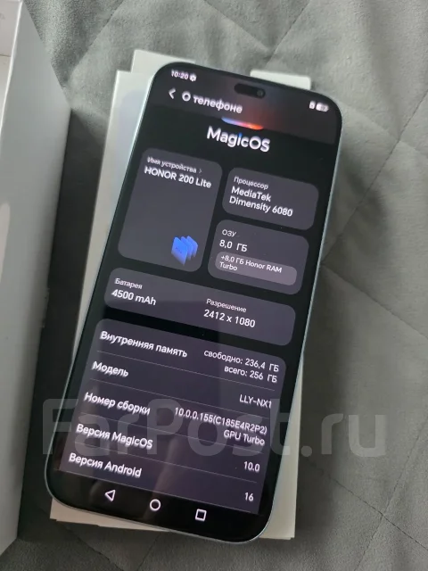 Honor 200 Lite. �/�, 256 ��, ���������, �����, 3G, 4G LTE, Dual-SIM ����