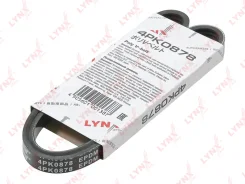������ ������������ (EPDM, Power Max) LYNXauto 4PK0878 4PK0878 ����