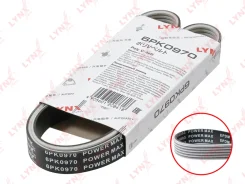 ������ ������������ (EPDM, Power Max) LYNXauto 6PK0970 6PK0970 ����