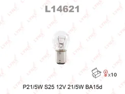 ����� P21/5W S25 12V 21/5W BA15D LYNXauto L14621 L14621 ����